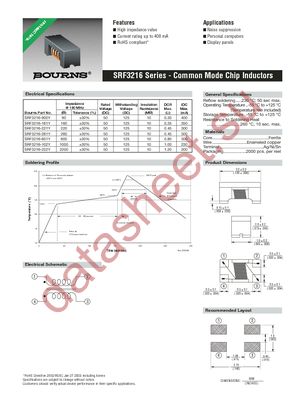 SRF3216-102Y datasheet  